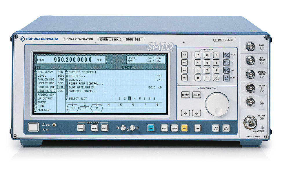 Vector Signal Generator R&S SMIQ03B 300 kHz - 3.3 GHz